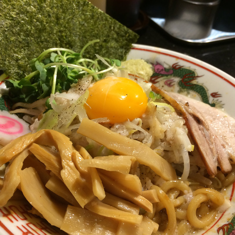 生玉特濃油そば(武蔵野アブラ学会 代々木店 )