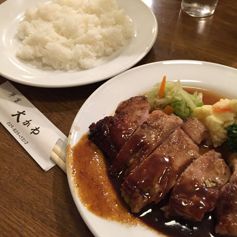 ポークソテー(洋食 大かわ （オオカワ）)