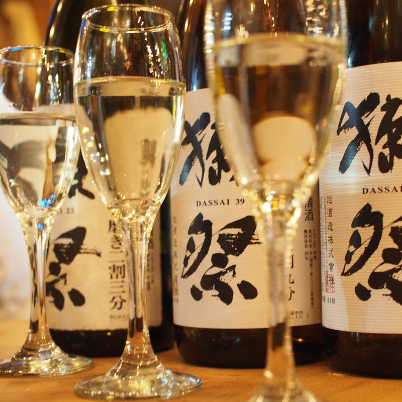 獺祭のみくらべ(炭火バル あじと)