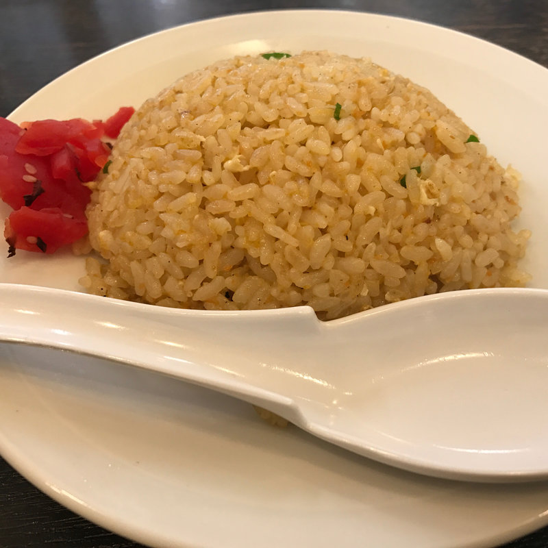 やきめし定食B(博多長浜ラーメン 風び(風靡) 原本店)