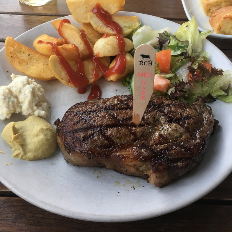 Scotch filet(Railway Club Hotel)