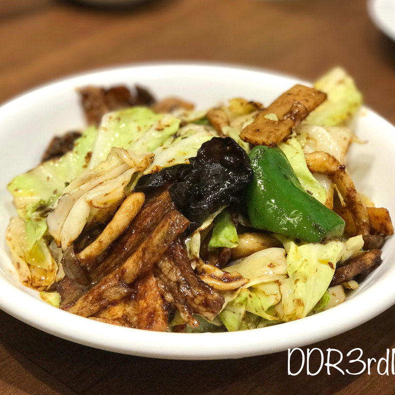 豚バラ肉とキャベツの味噌炒め(中華料理 華桃)