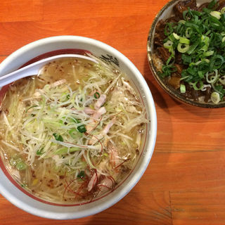 ねぎ塩ラーメン(東近江塩元帥 )