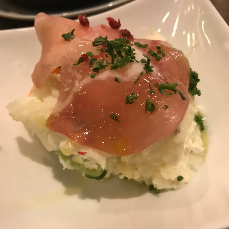 生ハムのふわふわムース(BASEMENT SEA GARDEN ONO)