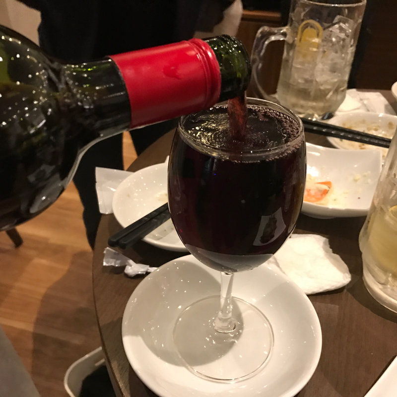 ぎりぎりワイン（赤）(BASEMENT SEA GARDEN ONO)