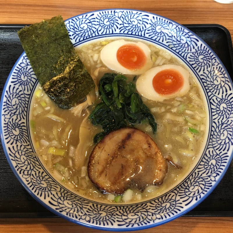 濃厚鶏魚介味玉らーめん(鈴家)