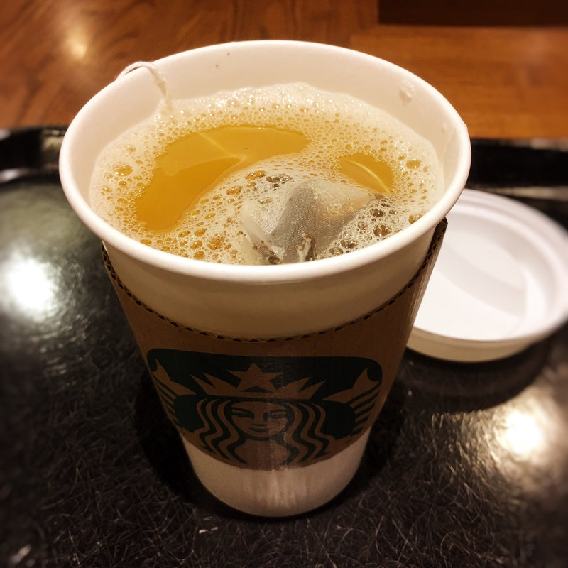 ゆずシトラス&ティー(Tall)(スターバックスコーヒー 福岡赤坂門店)