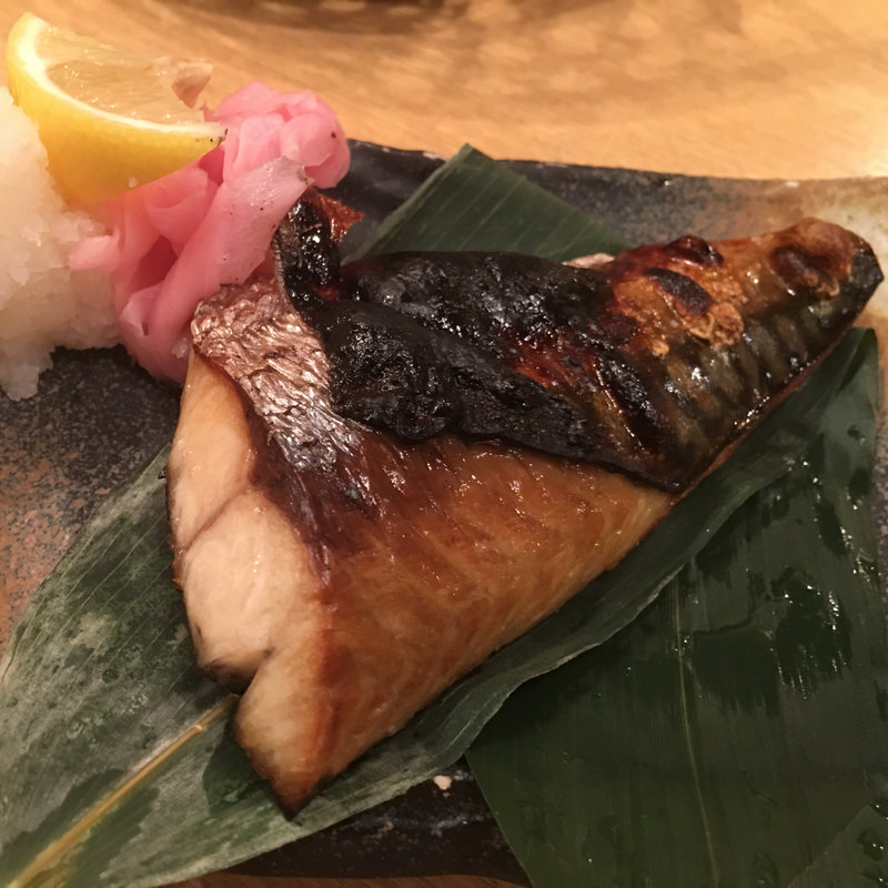 塩サバ(博多三昧 まるとく食堂)