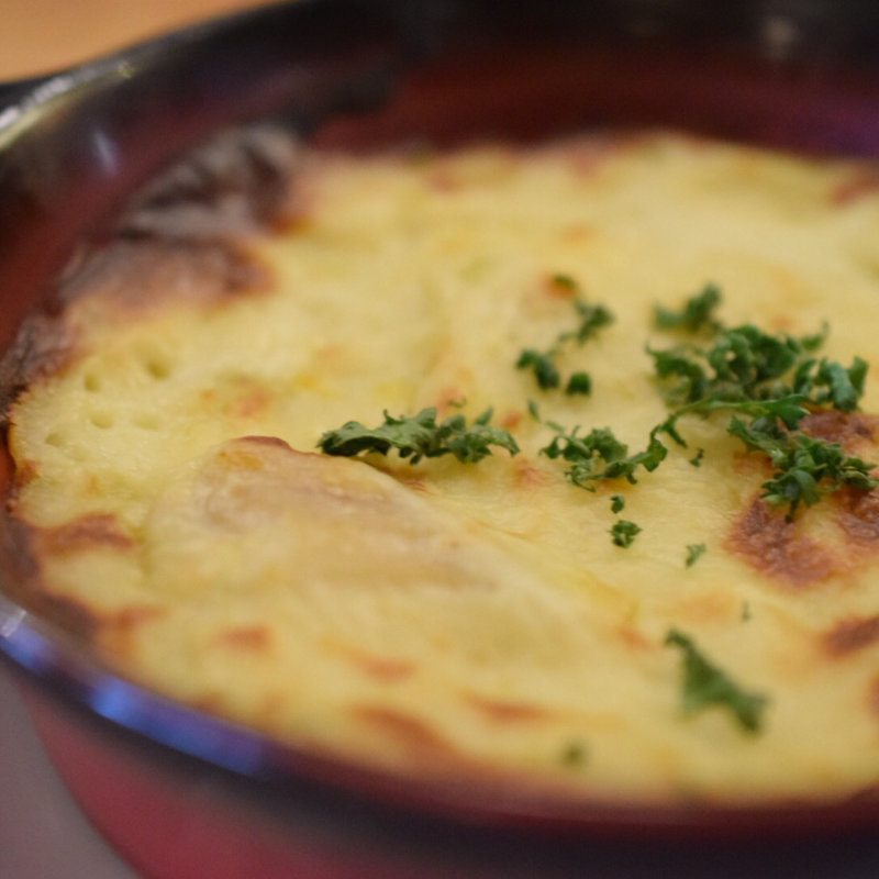 真鱈とポロ葱とマッシュポテトのグラタン(ル・コントワール・オクシタン)