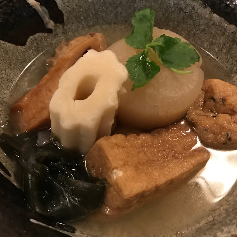 おでん盛り合わせ5点(雷門き介 神保町店)