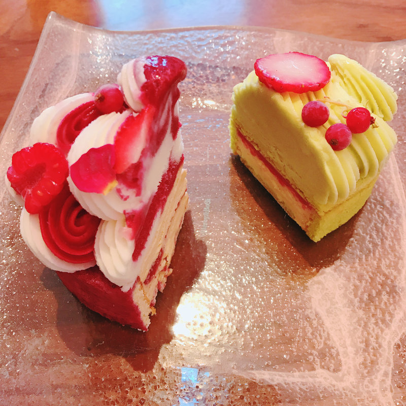 二種のアントルメグラッセ(グラッシェル 表参道店)