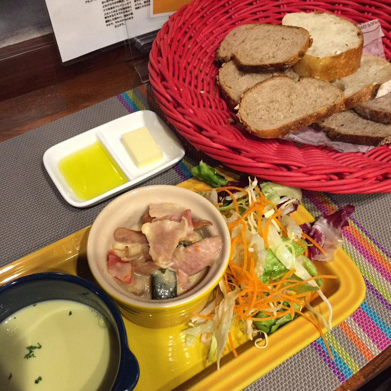 パンの盛り合わせランチセット(ベッカライ ベック （Backerei Back）)