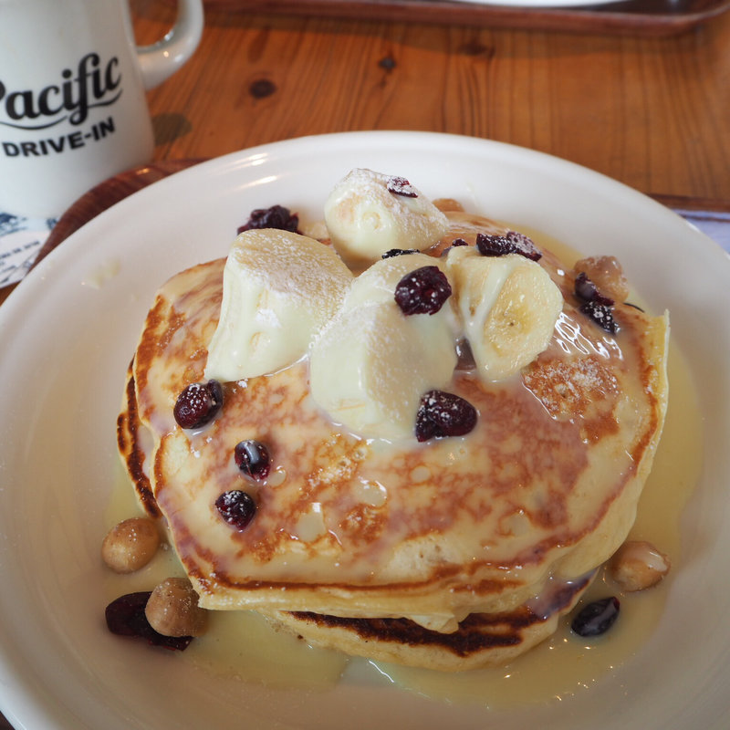 季節のパンケーキ(Pacific DRIVE-IN)
