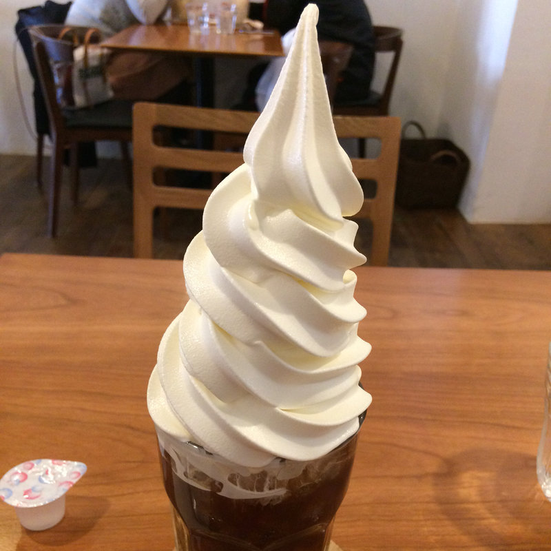 コーヒーフロート(シロクマカフェ)