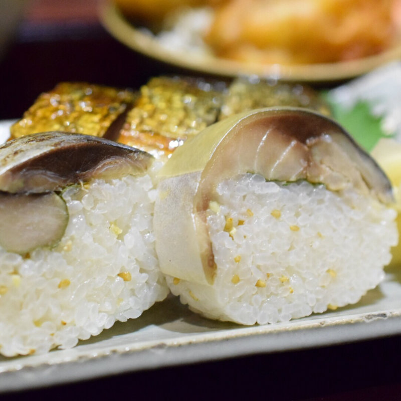 究極のとろさば寿司定食
