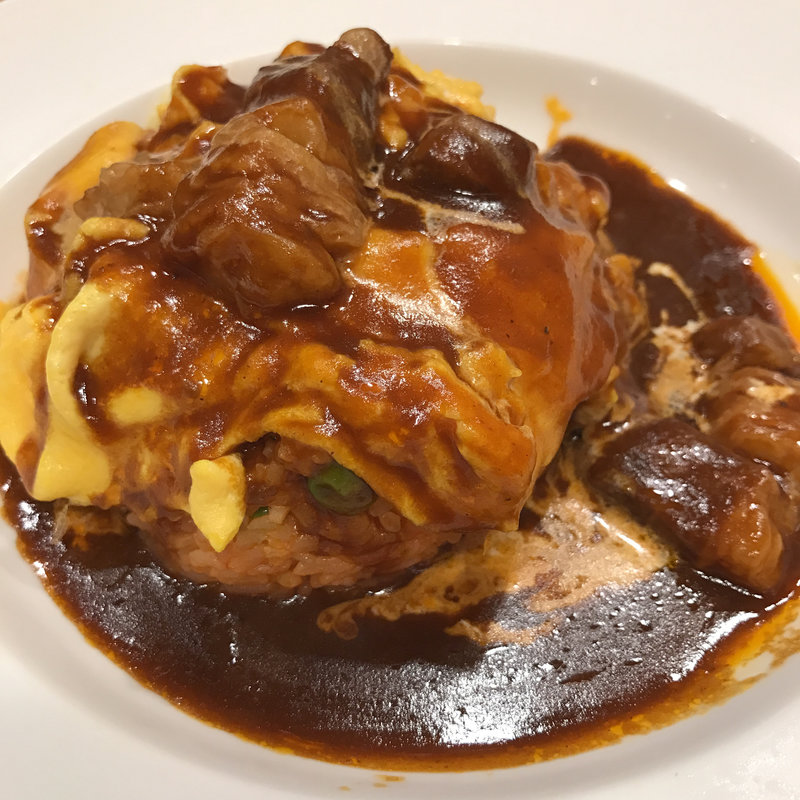オムライスシチューソース(ガスト 京都宝ヶ池店 )