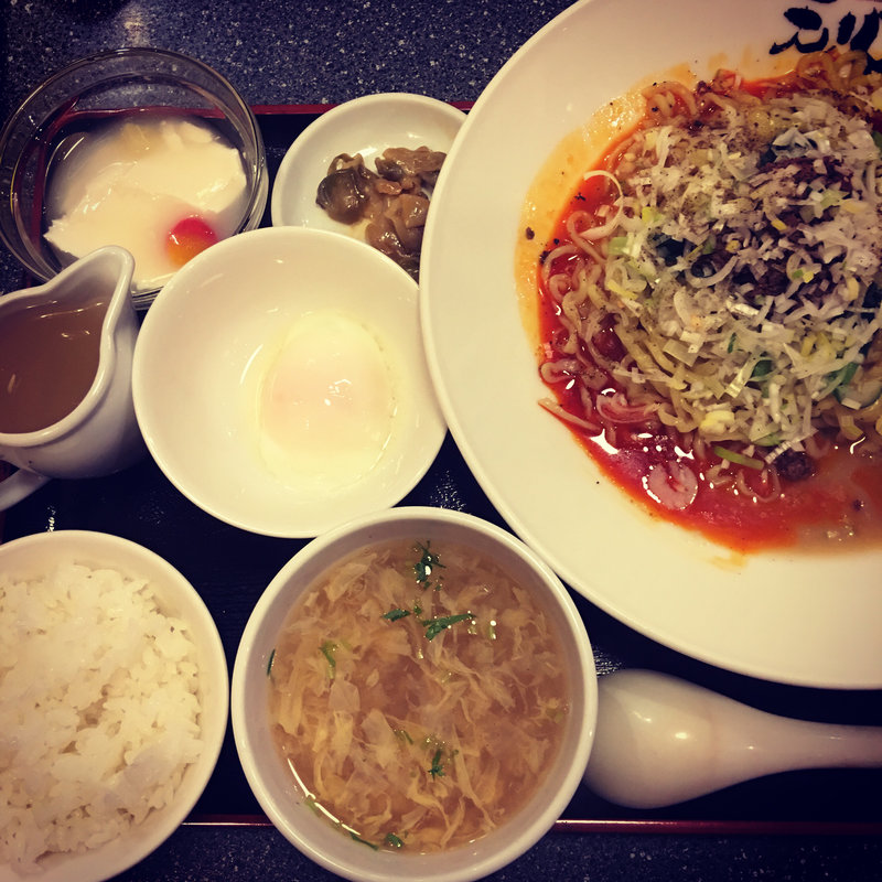 汁なし坦々麺(四川名菜　天心 )