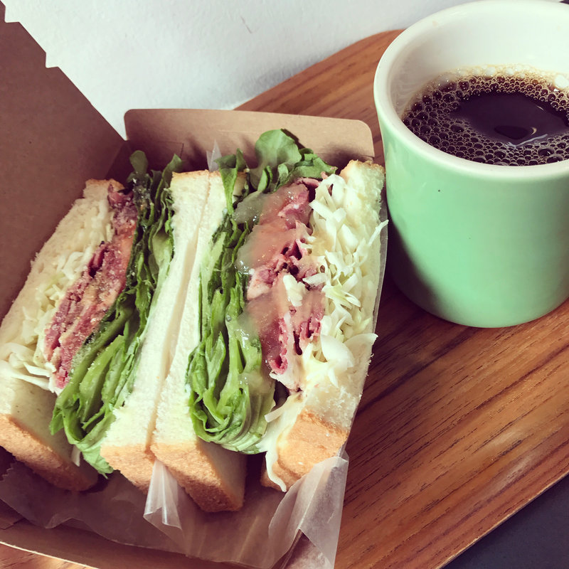 ビーフパストラミサンド(CAFE DI ESPRESSO 珈琲館 綾瀬店 （カフェ・ディ・エスプレッソ コーヒーカン）)