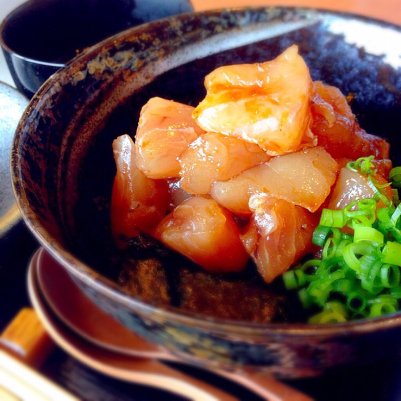 勝浦天然マグロ丼(茶匠 清水一芳園 京都本店)