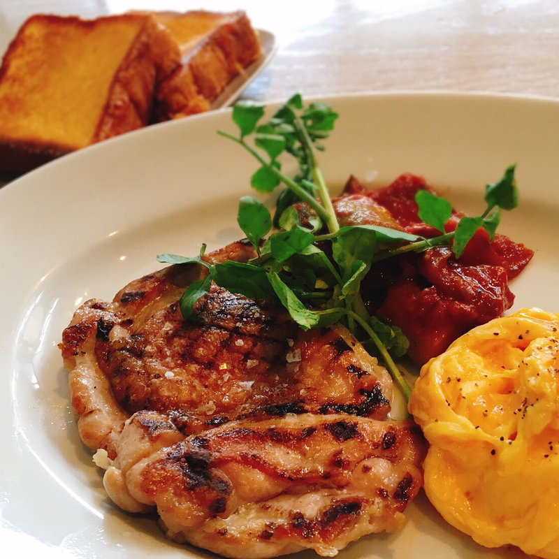 大山鶏のグリル(ブランチキッチン)