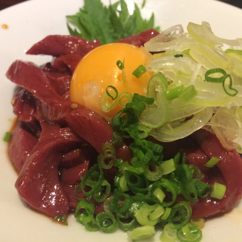 もつ刺し(いが嵐倉庫 )