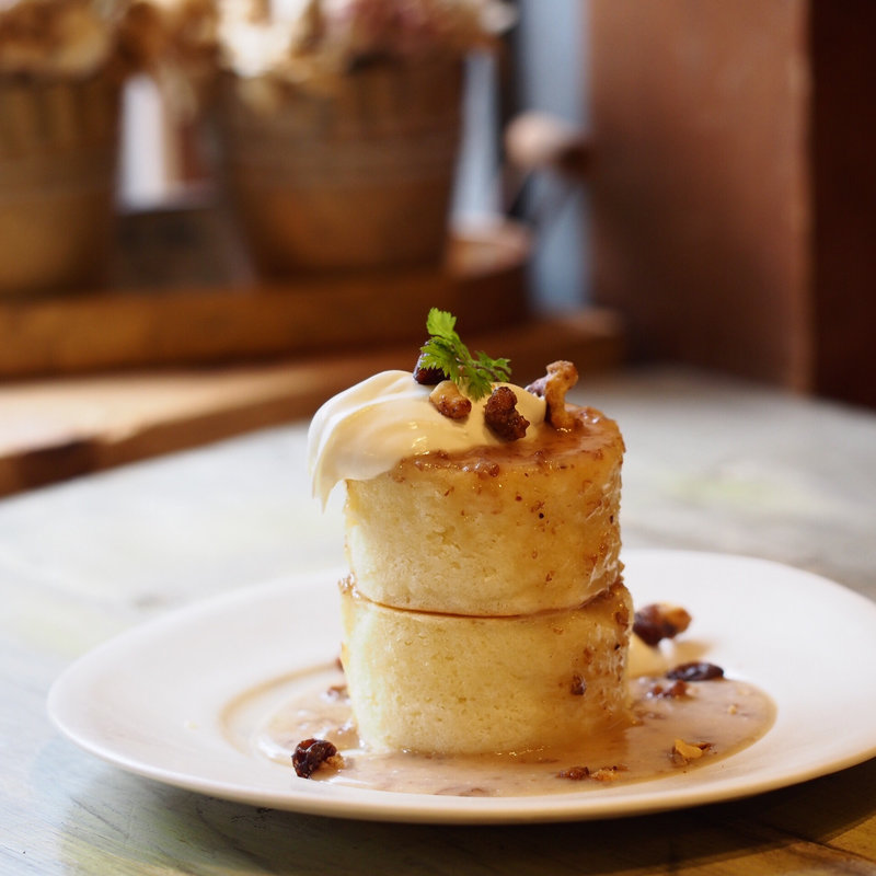 ラムレーズンパンケーキ(ヴェールデグリ)