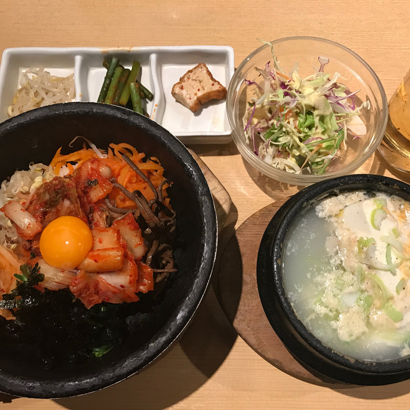 選べる韓流ランチA(吾照里 東京駅八重洲口店 （オジョリ）)