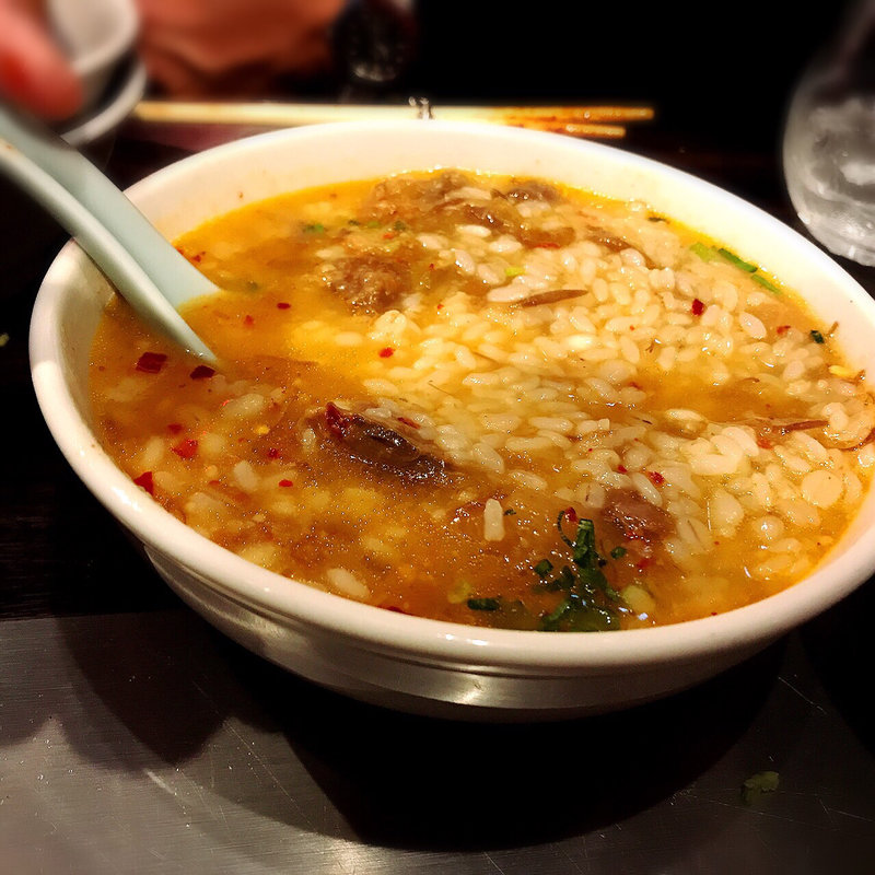 テールクッパ(博多焼肉 玄風館 龍 恵比寿店)