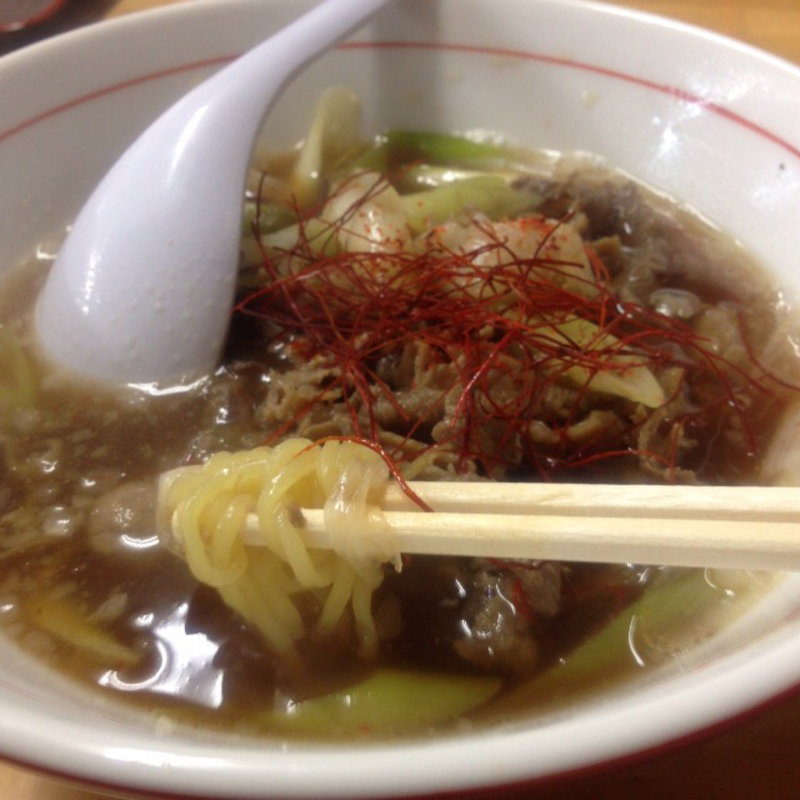 牛肉ラーメン(和華屋 （ワカヤ）)