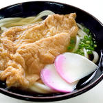 きつねうどん(釜福うどん （かまふくうどん）)