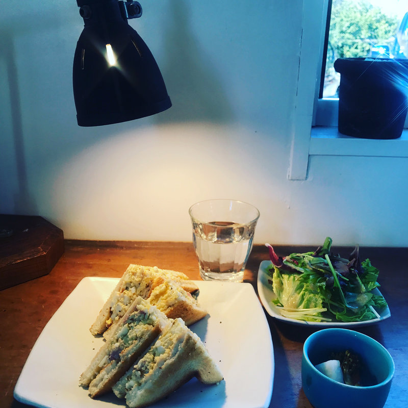 たまごと焦がしチーズのサンドイッチ(コウシャ)