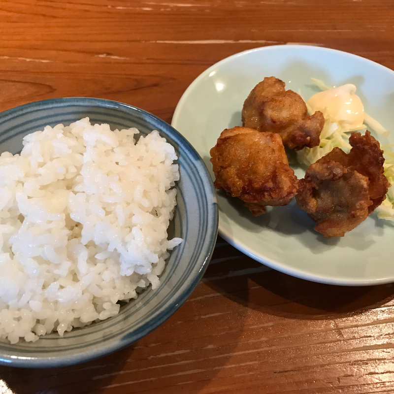 ごはんと唐揚げセット(らぁめん シフク （429）)