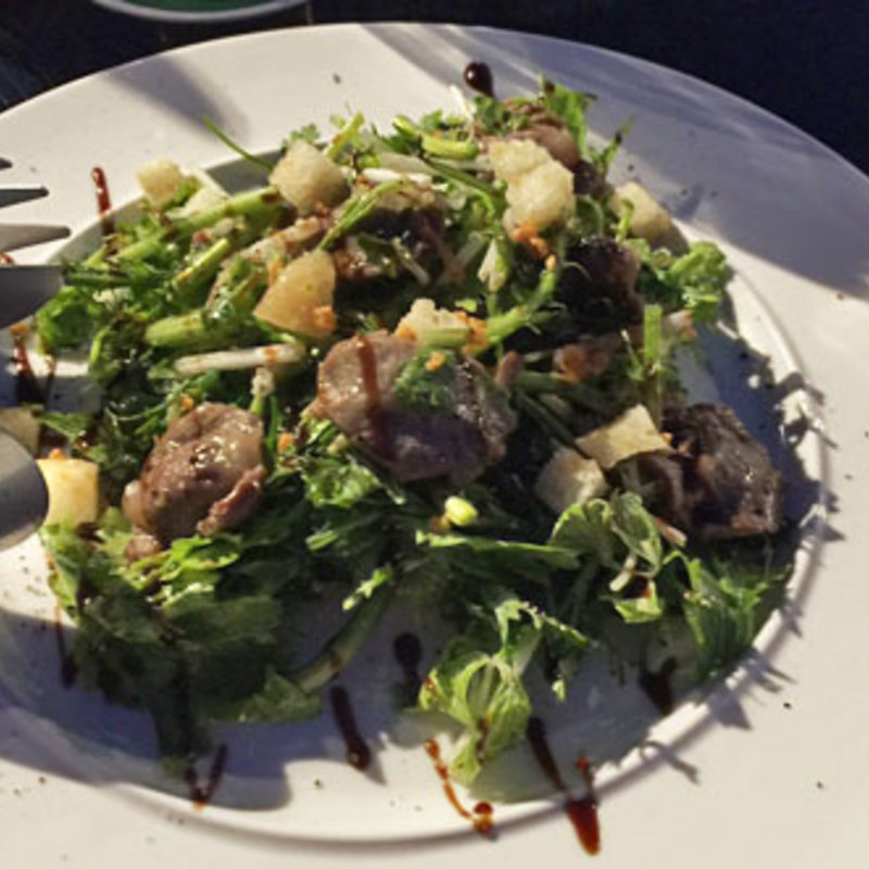 砂肝と野菜のサラダ(Didotディド)