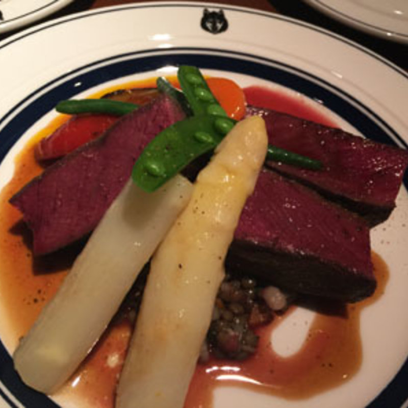 十勝産エゾ鹿のロースト(カマラードサッポロ)