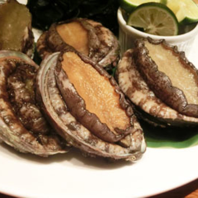 アワビ(日本料理「水簾」)