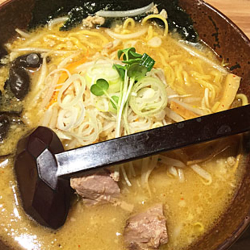 味噌ラーメン(白樺山荘)