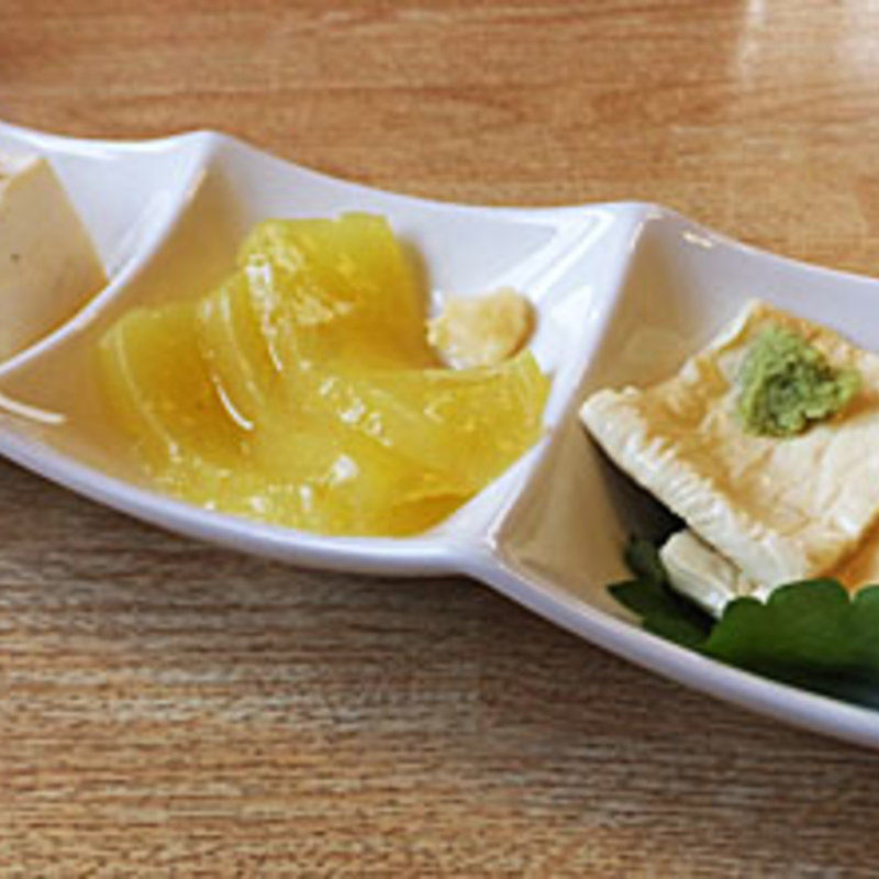 奥久慈三点盛り(そば処ますこ庵 )