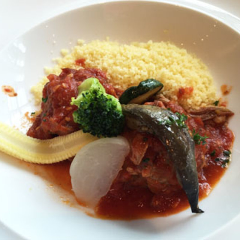 仔羊のトマト煮込み(ブラッスリー ポール・ボキューズ ミュゼ （BRASSERIE PAUL BOCUSE Le Musee）)