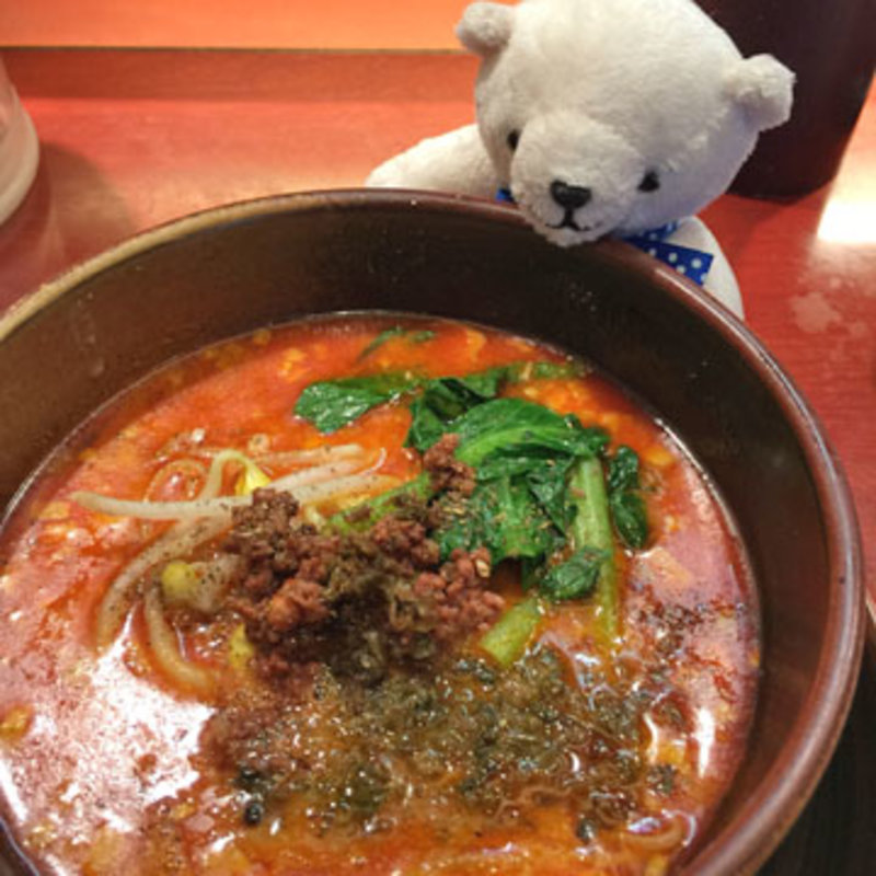 麻辣汁有り担担麺(想吃担担面 エスカ店)