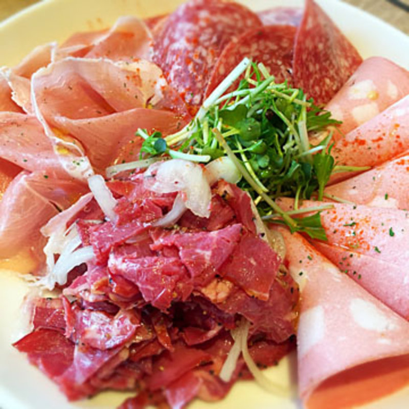 ハム、ソーセージの盛り合わせ(世界のビール博物館 東京スカイツリータウン・ソラマチ店)