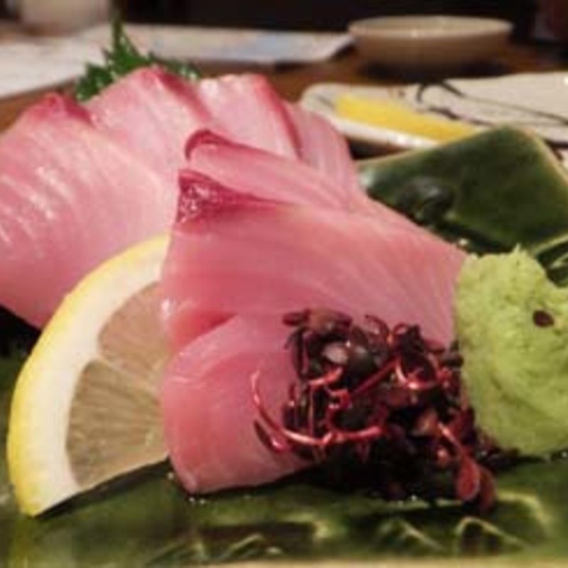 シマアジ刺(かき左右衛門 )