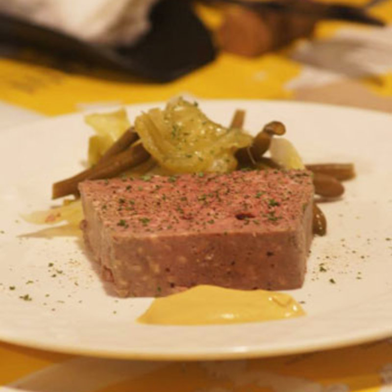 兎の内臓が入ったパテ(ジョンティ （Gentil）)