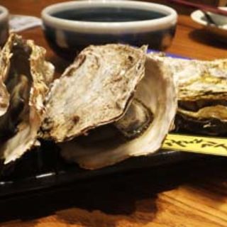 焼き牡蠣(牡蠣場 北海道厚岸)