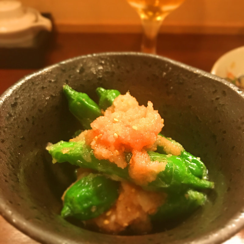 ししとう明太おろし和え(ニノマエ（一）)