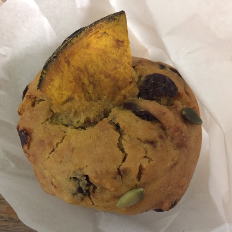 かぼちゃとレーズンのマフィン(東武百貨店 池袋店 催事場)