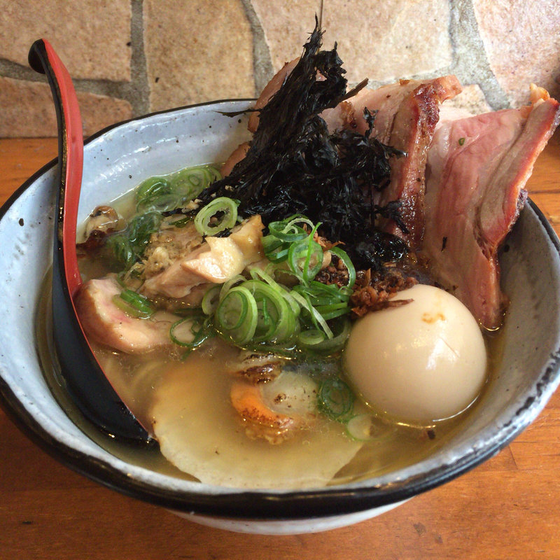 鶏と帆立の潮ラーメン(麺場voyage)