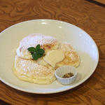 リコッタチーズパンケーキ(サク カフェ （saku cafe）)