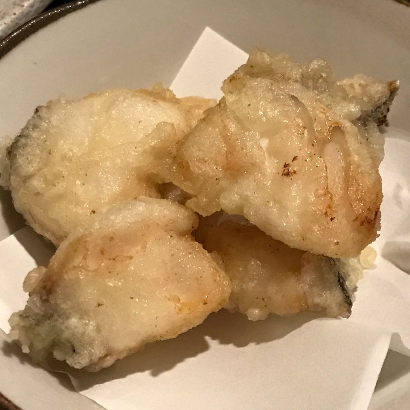 クエ天ぷら(今里酒場 うだ家)