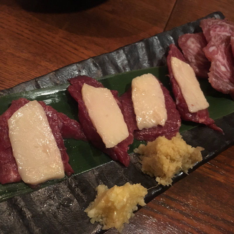 馬刺し盛合せ(博多日和)