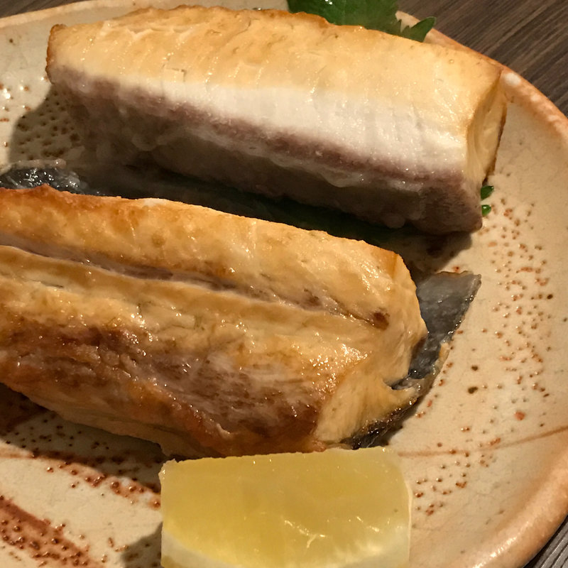 カンパチ塩焼(今里酒場 うだ家)